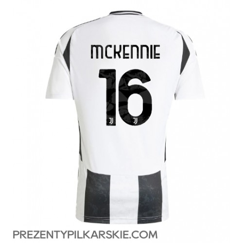 Stroje piłkarskie Juventus Weston McKennie #16 Koszulka Podstawowej 2024-25 Krótki Rękaw
